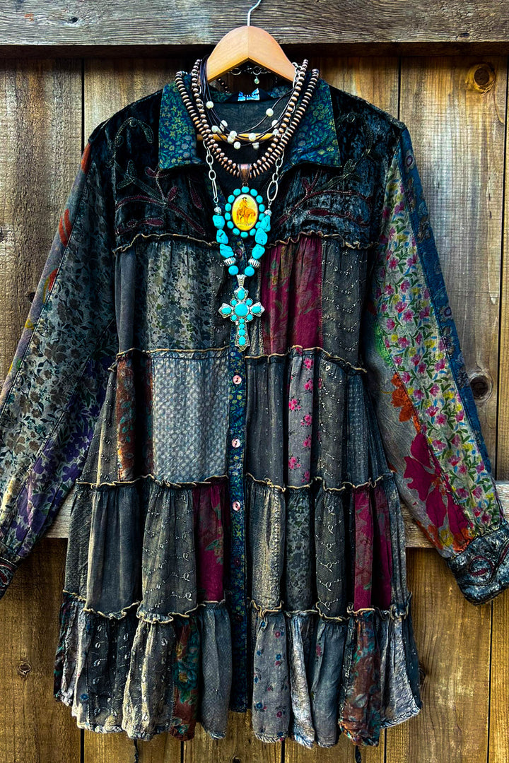 Enchanted Meadows Tunic - Amber