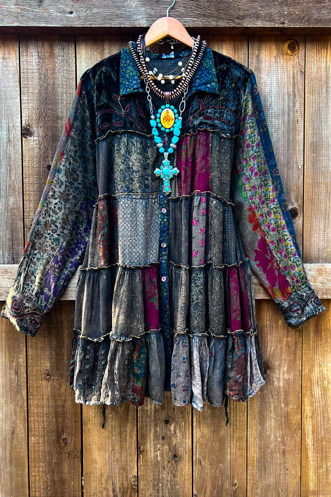 Enchanted Meadows Tunic - Amber