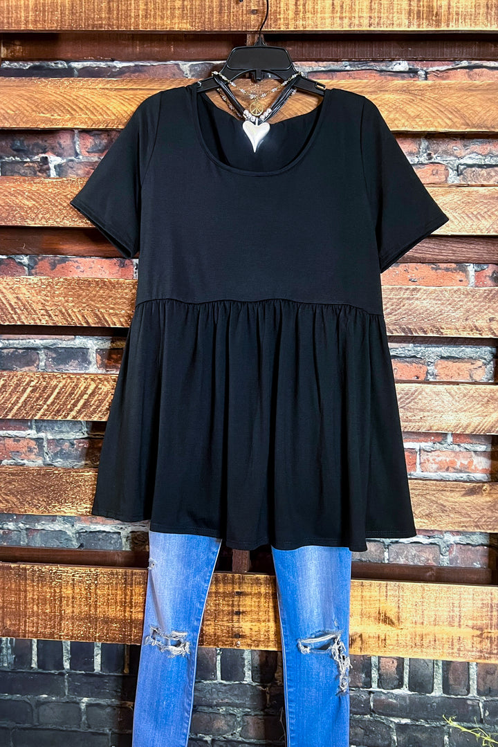 MY DEAREST LOVE BABYDOLL IN BLACK