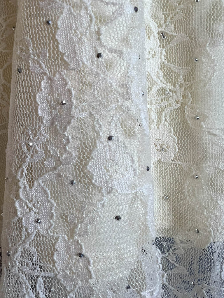 ANY EVENT STUNNING BEIGE LACE TUNIC