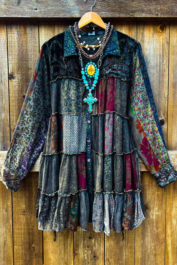 Enchanted Meadows Tunic - Amber