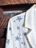 Whisper Your Wishes Blue Stars Long Jacket Mesh Tulle