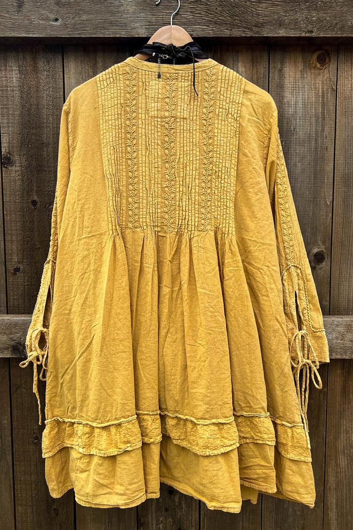 Forever Timeless Jacket Mustard - 100% Cotton