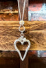 Close To My Heart Earring & Necklace Set in Silver Color