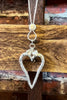 Close To My Heart Earring & Necklace Set in Silver Color