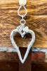 Close To My Heart Earring & Necklace Set in Silver Color