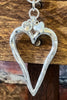 Close To My Heart Earring & Necklace Set in Silver Color