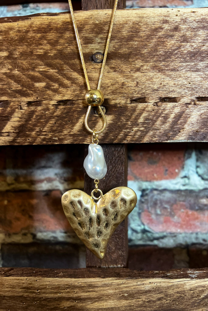 Sweet Fairytale Song Earring & Necklace Set in Gold Color