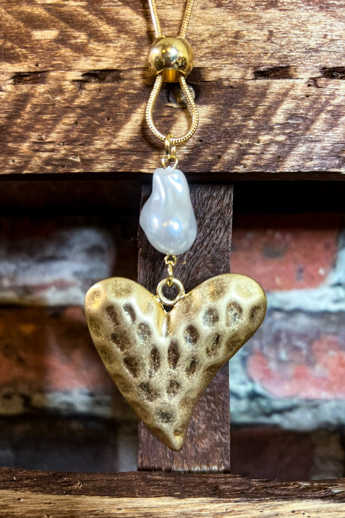 Sweet Fairytale Song Earring & Necklace Set in Gold Color