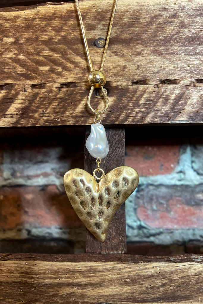 Sweet Fairytale Song Earring & Necklace Set in Gold Color