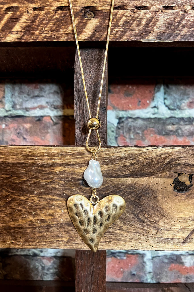 Sweet Fairytale Song Earring & Necklace Set in Gold Color