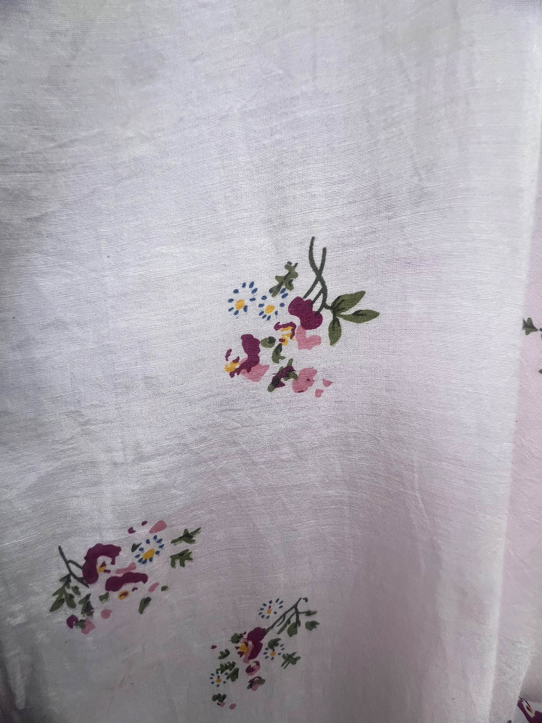 Lightly Covered Duster Oversized Light Blue/Pink