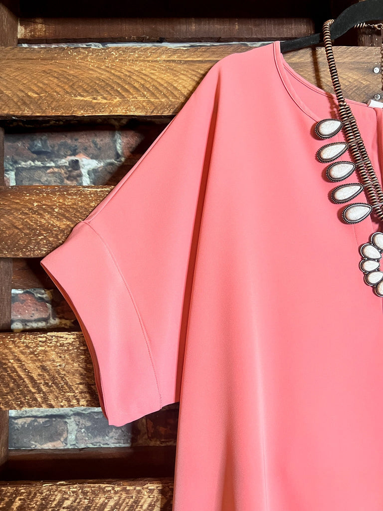 MY PERFECT DAY ASH ROSE BLOUSE