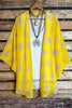 SEASON'S HARMONY CHIFFON CARDIGAN IN YELLOW