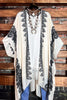 JOYFULLY YOURS BALI LIGHTWEIGHT KIMONO IVORY MIX