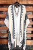 JOYFULLY YOURS BALI LIGHTWEIGHT KIMONO IVORY MIX