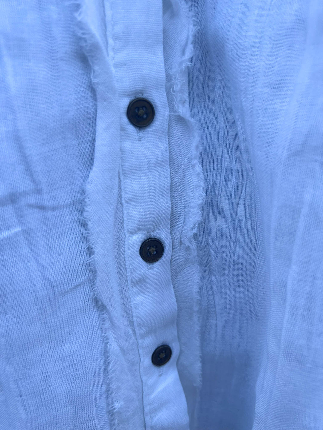 JUST THE SIMPLE THINGS 1OO% COTTON TUNIC - WHITE
