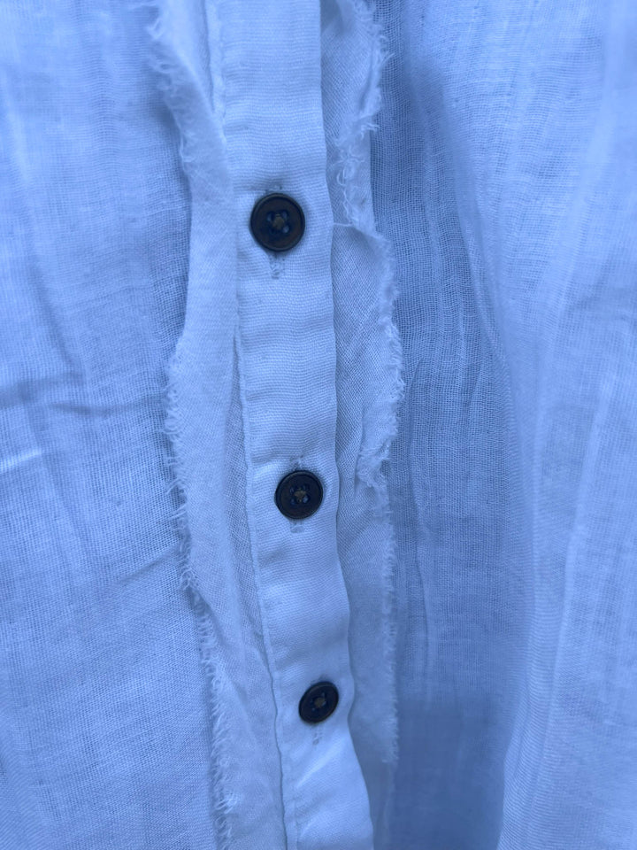JUST THE SIMPLE THINGS 1OO% COTTON TUNIC - WHITE