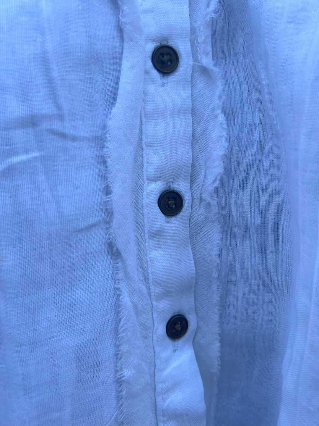JUST THE SIMPLE THINGS 1OO% COTTON TUNIC - WHITE