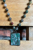MY LUCK CHARM GREEN JASPER NATURAL BEADED STONE