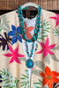 OVERSIZED FLORAL MULTI-COLOR MAXI KIMONO -------- SALE