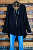 SIMPLE IS BETTER CASUAL T-SHIRT IN BLACK