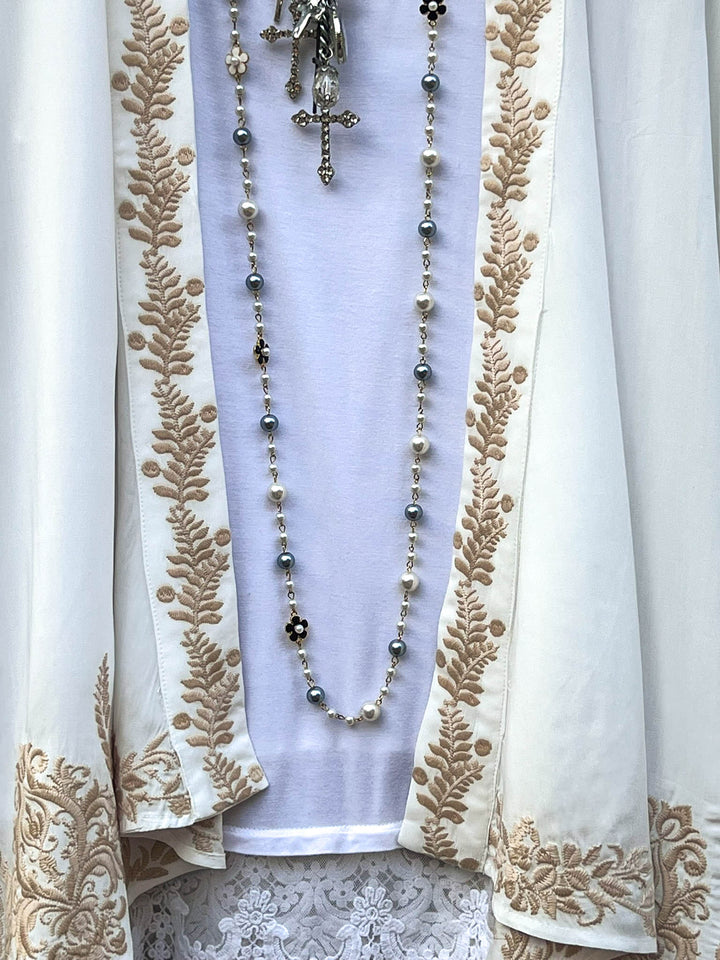 Beauty in Detail Fab Embroidered Jacket Cardigan - Beige