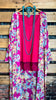Vacation Resort  Floral Pink Maxi Kimono-------Sale