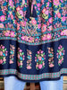 Looking Lovely Bohemian Tunic in Blueberry & Multi