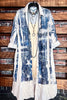STARS ON WAY LACE JACKET OVERSIZED IN BEIGE & DENIM