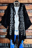 ROMANTIC NIGHT OUTBLACK LACE CARDIGAN
