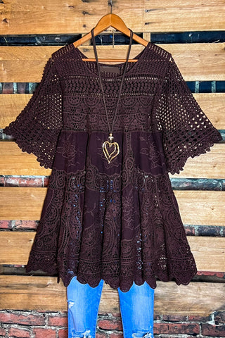 BOHO ARTISAN PEASANT TUNIC PONCHO IN BEIGE