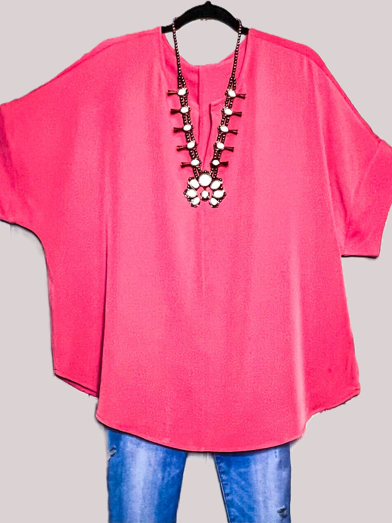 MY PERFECT DAY DESERT ROSE BLOUSE