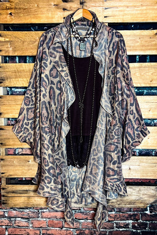 BOHO ARTISAN PEASANT TUNIC PONCHO IN BEIGE