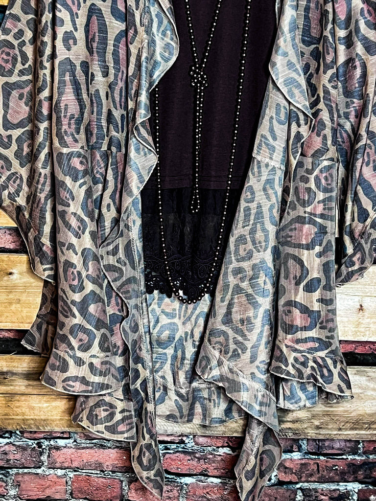 YOU'LL BE MINE FABULOUS LEOPARD CARDIGAN