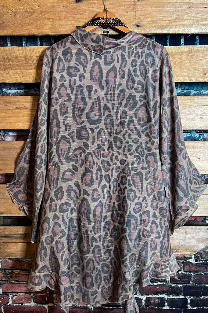 YOU'LL BE MINE FABULOUS LEOPARD CARDIGAN
