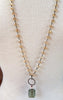 MoonLight Crystal Long Necklace
