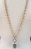 MoonLight Crystal Long Necklace