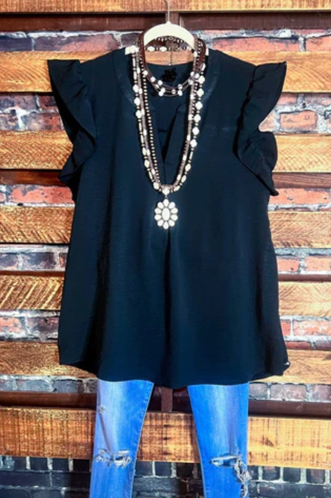 Sweet Emotions Top in Black