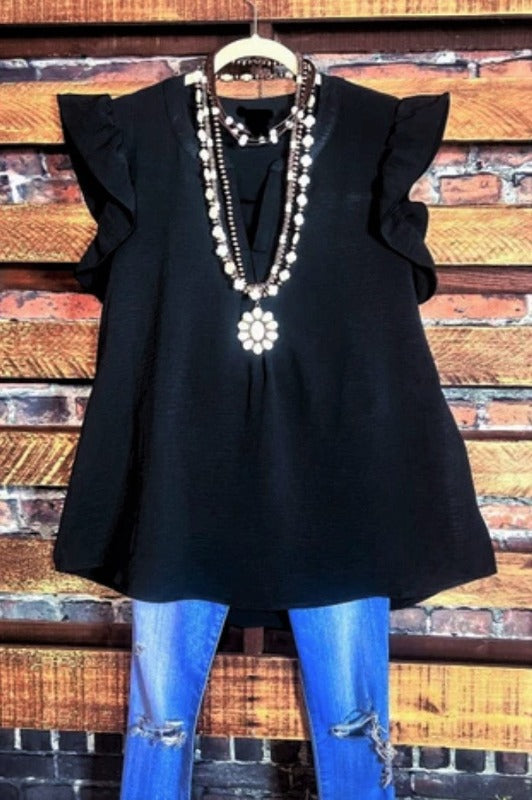 Sweet Emotions Top in Black