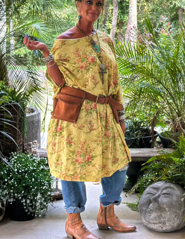 In The Best Way 100% Cotton Dress Long Tunic Oversized