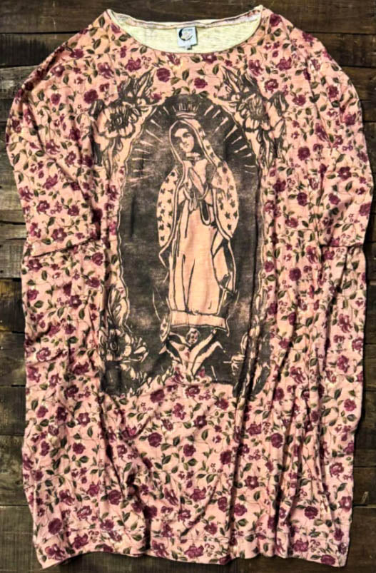 Be Inspired 100% Cotton Dress Long Tunic Oversized - Made in USA