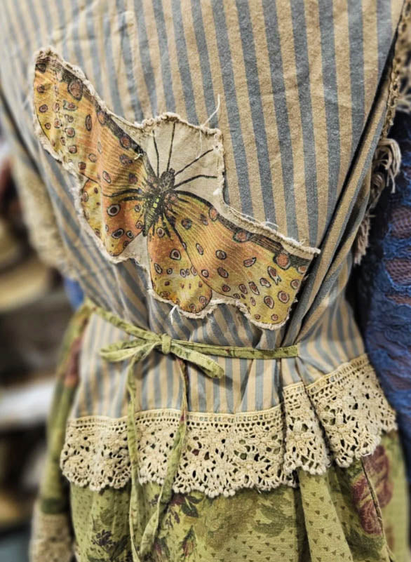 Desert Winds Unique Crafted by Hand Shabby Tunic - Cotton