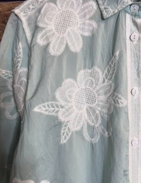 True Love Shirt Tunic in Light Green