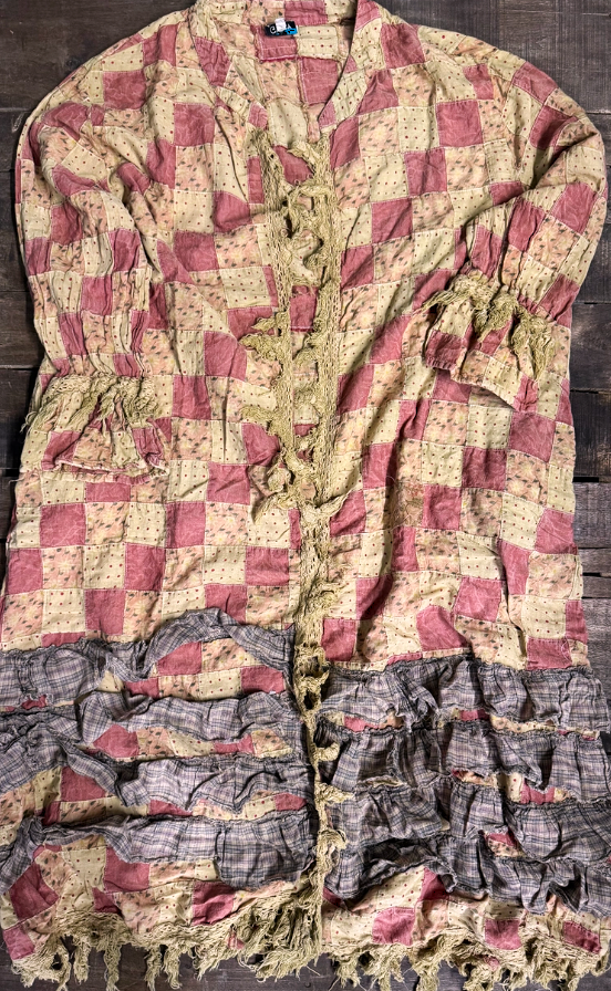 Patched in Dreams Duster Jacket - 100% Cotton
