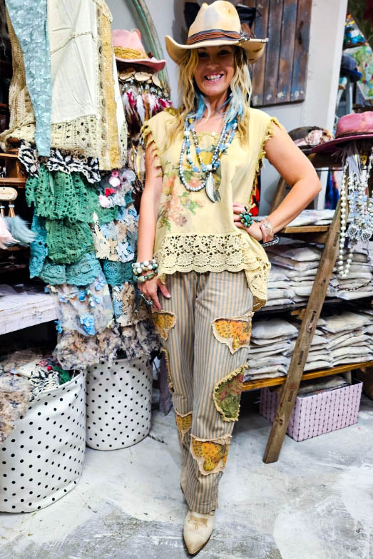 Fly Free Robin Vintage Top - 100% Cotton
