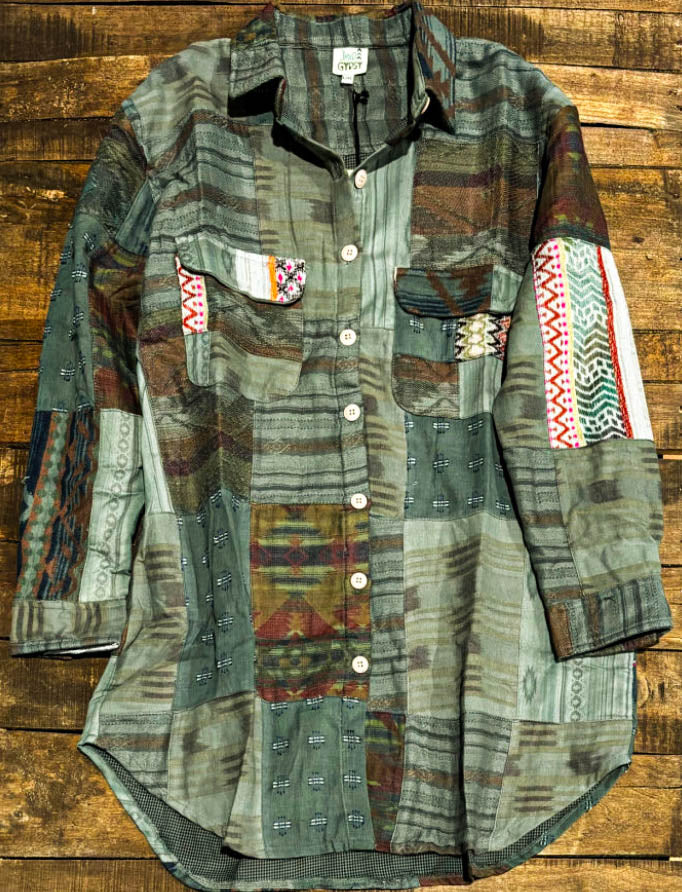 Traveler Patchwork Jacket - 100% Cotton - Made in USA