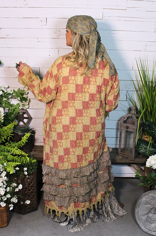Patched in Dreams Duster Jacket - 100% Cotton