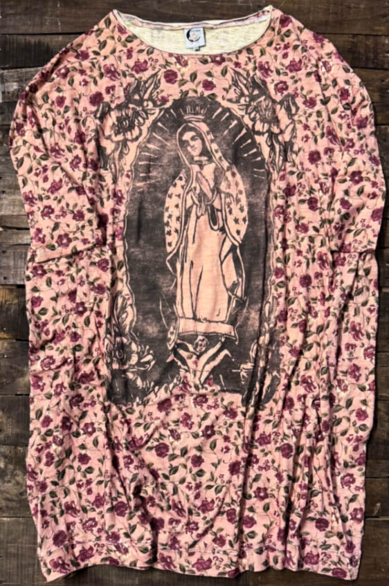Boho Be Inspired 100% Cotton Dress Long Tunic Oversized - Made in USA