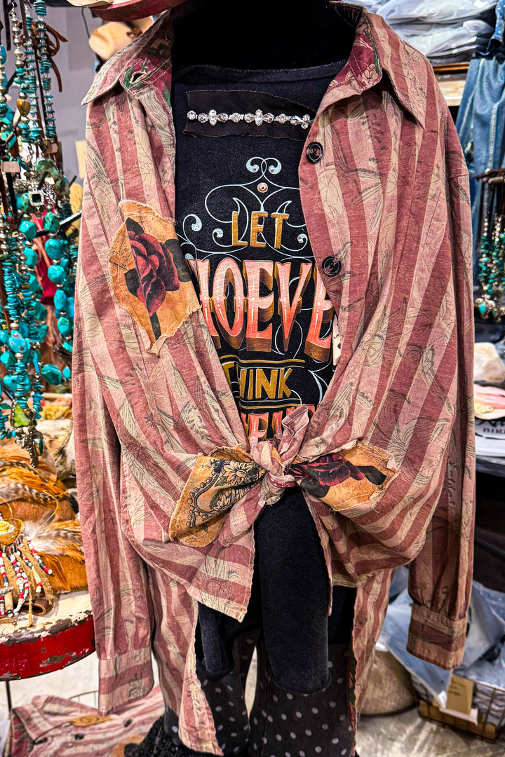 Breaking Free 100% Cotton Jacket-Shirt